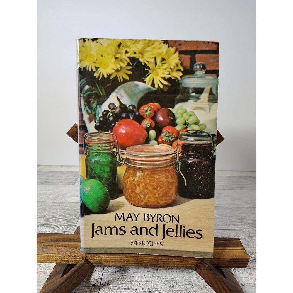 1975 JAMS AND JELLIES 543 Canning Recipes May Byron Paperback Cookbook Dover